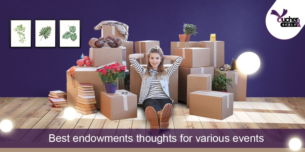 When you can't accepting satisfaction, you can purchase blessings and wish your friends and family with bunches of joy; here we are giving you some basic endowments thoughts for various events Blog banner voucherndeals